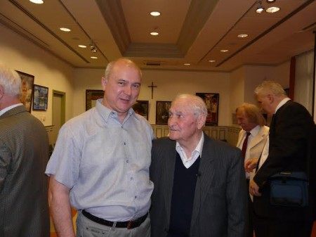 Kányádi Sándor születésnapján.